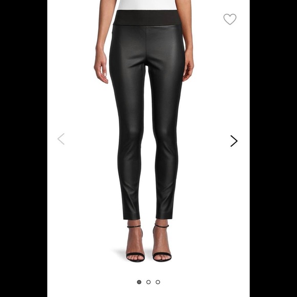 Club Monaco faux leather leggings - Picture 2 of 6